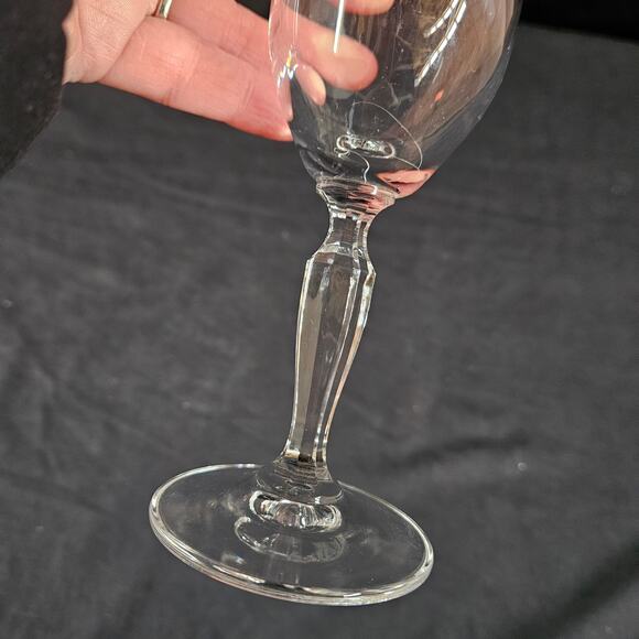 Carico Crystal Champagne Flute Single Glass 7.5" Wedding Collectible - Picture 4 of 6